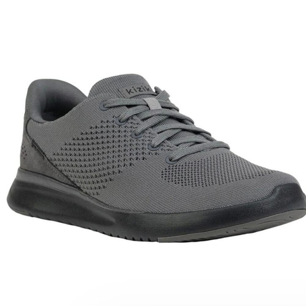 Kizik Lima Athletic Shoes Graphite Gray Hands Free Sneakers Unisex Sz M 8/W 9.5​